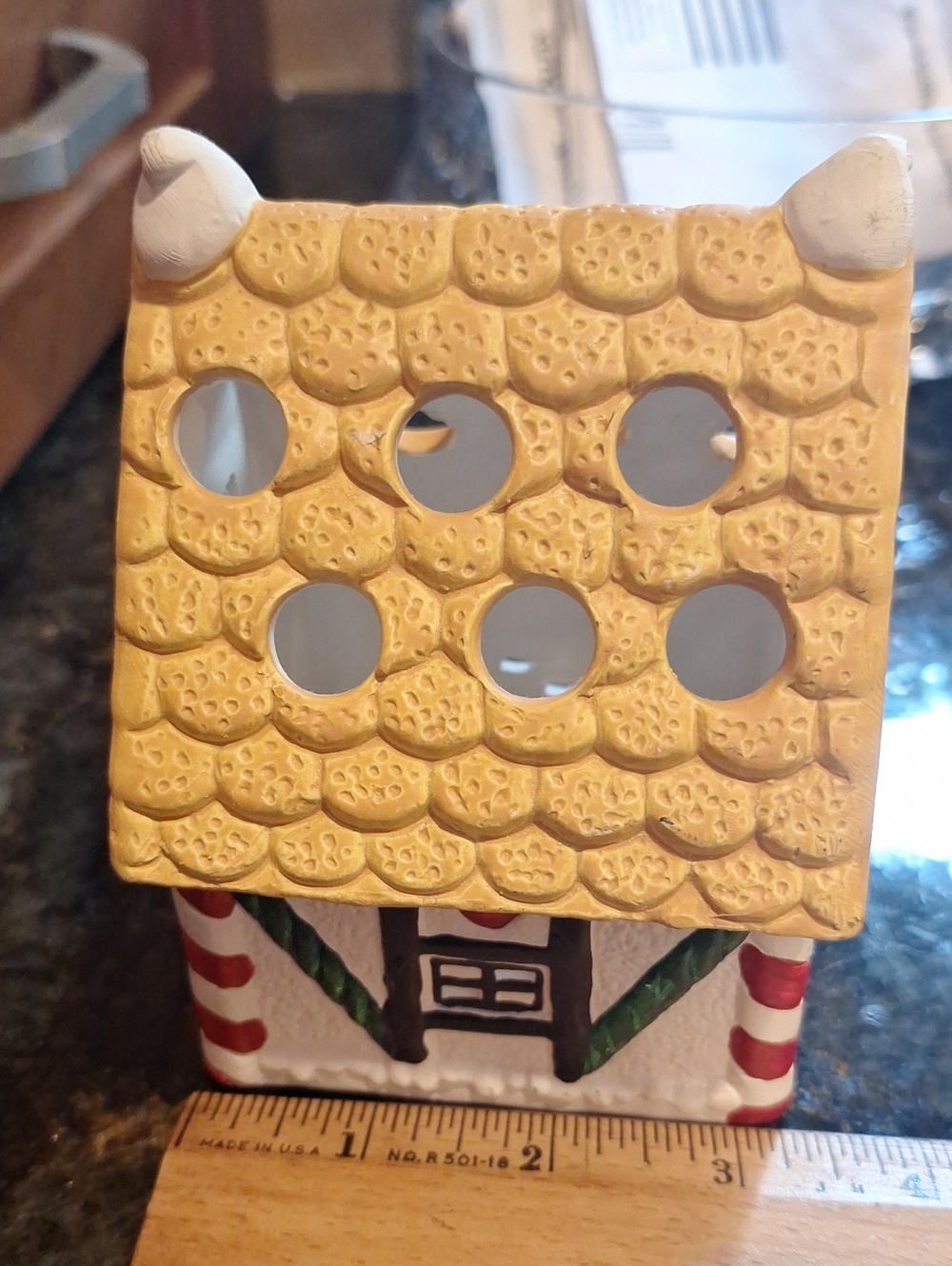 Vtg. House Of Lloyd Candy Cane House. 1992. Set Of 2 - Picture 4 of 5